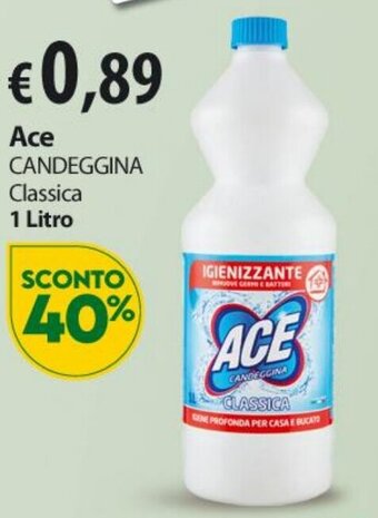 Extra Supermercati ACE Candeggina Classica 1 Litro offerta