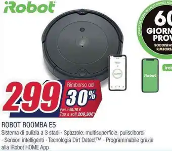Trony Robot Roomba E5 offerta