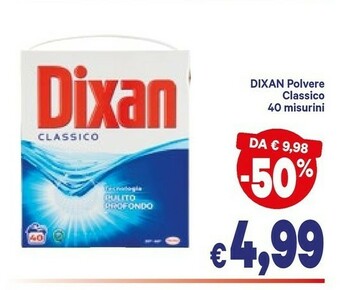 A&O Dixan Polvere Classico offerta