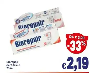 A&O Biorepair Dentifricio 75 Ml offerta