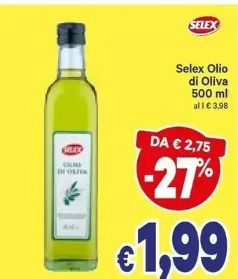 A&O Selex Selex - Olio di Oliva 500 g(ml) offerta
