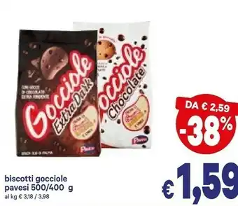 A&O Pavesi Biscotti Gocciole offerta
