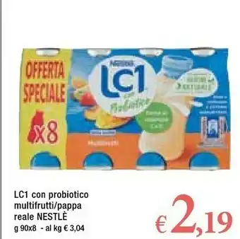 A&O Nestlè Nestle Lc1 Con Probiotico Multifrutti offerta