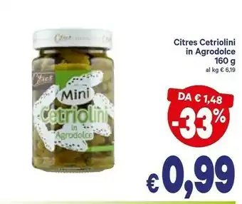 Citres Cetriolini In Agrodolce