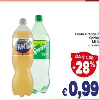 A&O Coca-Cola - Fanta Zero 1500 G(ml) offerta