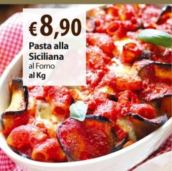 Extra Supermercati Pasta alla Siciliana al Forno al Kg offerta