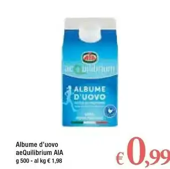 A&O Aia Aia - Albume d'Uovo 500 g(ml) offerta