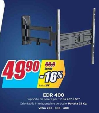 Trony Meliconi EDR 400 offerta
