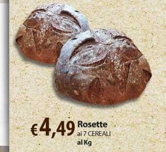 Extra Supermercati Rosette ai 7 Cereali offerta