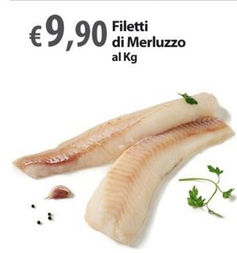 Extra Supermercati Filetti di Merluzzo al Kg offerta