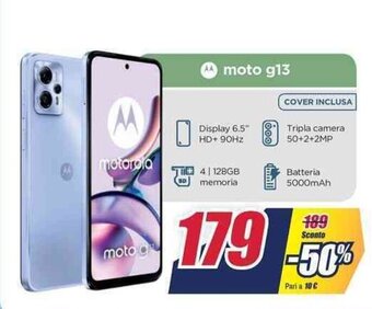 Trony Motorola moto g13 offerta