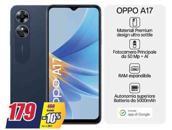 Trony Oppo A17 offerta