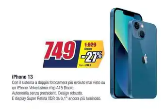 Trony iPhone 13 offerta