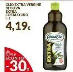 Doro Supermercati Costa d'Oro - Olio Extra Vergine di Oliva 1000 g(ml) offerta