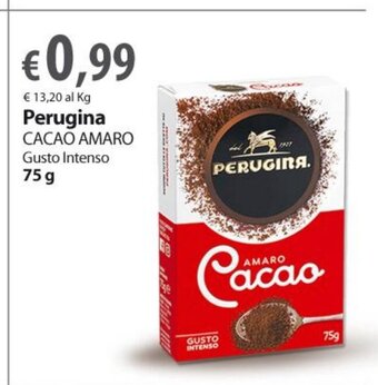 Extra Supermercati Perugina Cacao Amaro Gusto Intenso 75 g offerta