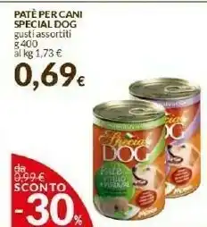 Doro Supermercati Special Dog Patè Per Cani offerta