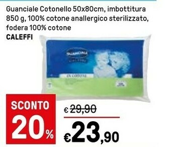 Caleffi Guanciale Cotonello 50x80cm