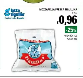 Basko Latte tigullio Mozzarella Fresca 100 G offerta