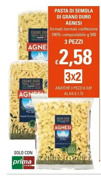 Basko Agnesi Pasta Di Semola Di Grano Duro offerta
