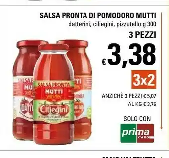 Basko Mutti Salsì Salsina Di Pomodoro Pronta offerta
