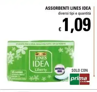 Basko Lines Assorbenti Idea offerta