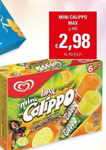 Basko Algida Algida - Mini Calippo Max Arancia & Limone-Lime offerta