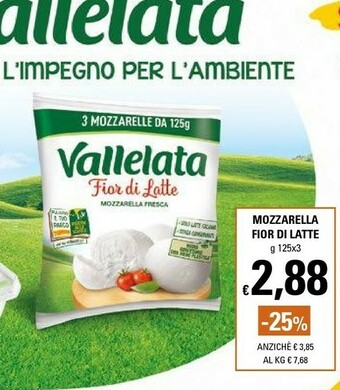 Basko Vallelata Mozzarella Fior Di Latte offerta