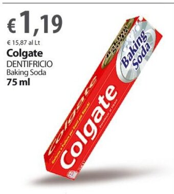 Extra Supermercati Colgate Dentifricio Baking Soda 75 ml offerta