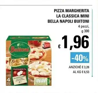 Basko Buitoni Pizza Margherita La Classica Mini Bella Napoli offerta