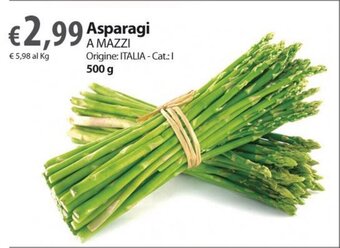 Asparagi A Mazzi 500 g