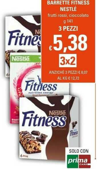 Basko Nestlè Barretta Fitness 141 G(ml) offerta