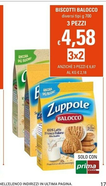 Basko Balocco Zuppole 700 G(ml) offerta