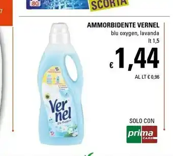 Basko Vernel Ammorbidente Blu Oxygen 1500ml offerta