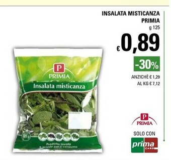 Basko Primia - Insalata Misticanza 125 G(ml) offerta