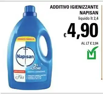 Basko Napisan Additivo Igienizzante Liquido 2400ml offerta