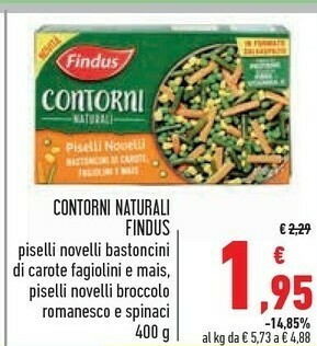 Conad Findus Contorni Naturali offerta