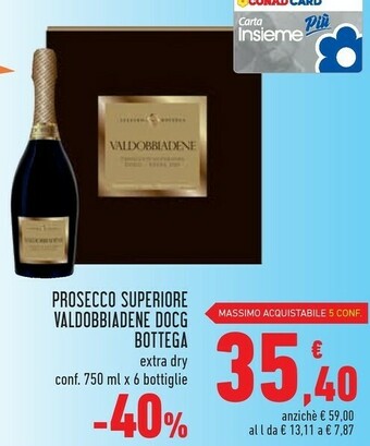 Conad Bottega Prosecco Superiore Valdobbiadene DOCG offerta