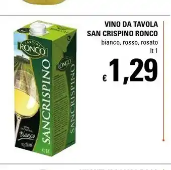 Basko Sancrispino Ronco Vino Da Tavola offerta