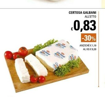 Basko Galbani Certosa offerta