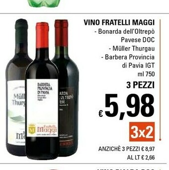 Basko Maggi Vino Fratelli offerta