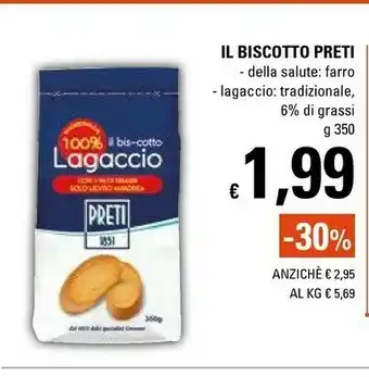 Basko Preti Il Biscotto offerta