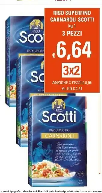 Basko Scotti Riso Superfino Carnaroli offerta