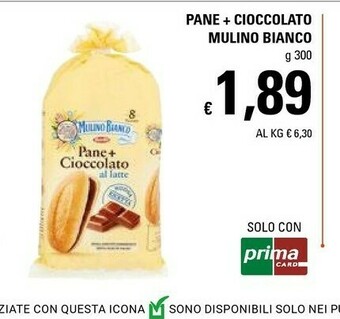 Basko Mulino Bianco Pane + Cioccolato offerta