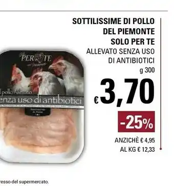 Basko Per Te Sottilissime Di Pollo Del Piemonte offerta