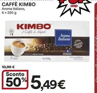 Ipercoop Kimbo caffè offerta