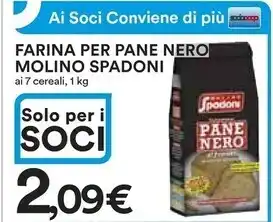 Molino spadoni farina per pane nero