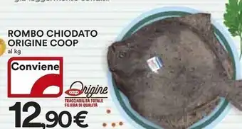 Ipercoop Coop rombo chodato origine offerta