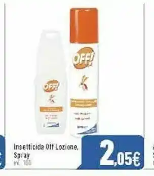Off Insetticida Lozione Spray
