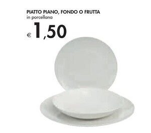 Bennet Piatto piano, fondo o frutta offerta