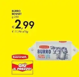 Bennet Bennet - burro offerta